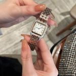 Panthere de Cartier Watch 27*37MM Swiss Quartz Movement Diamond Bezel Women Watch
